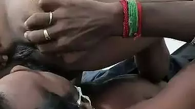 Tamil wife dark nipples sucking and pussy fucking by lover