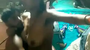 Village guy and his Bhabhi’s hard desi chudai