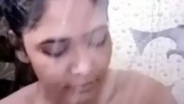 Cute nursing girl naked bathing video