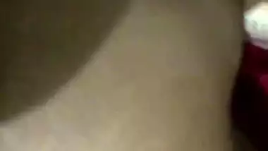 Desi sex MMS of a guy fucking his friend in the doggy style