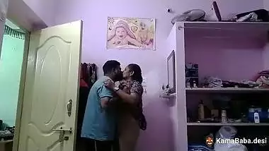 Jija enjoys his Sali’s boob sucking secretly