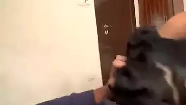 Desi porn of a young call girl sucking her client’s dick