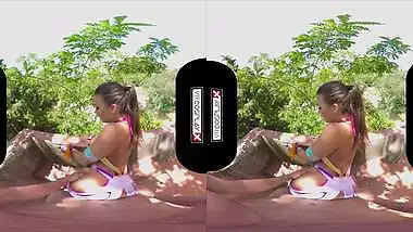 VR Cosplay X Susy Gala Fighting You With Her Booty VR porn