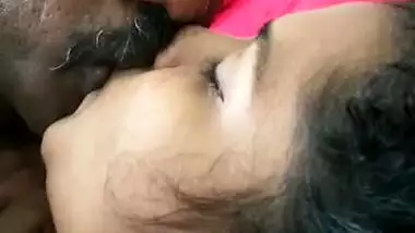 Sucking boobs of cheating wife on cam