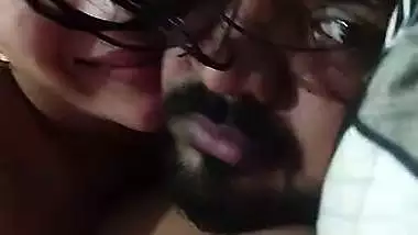 Cute Hindi bhabhi riding dick of husband brother