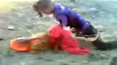 Desi Mallu girl enjoying outdoor sex with her best friends in the forest