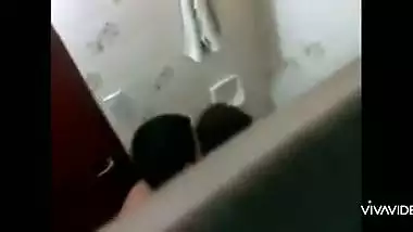 Horny College Lovers Caught Having Sex In The Toilet