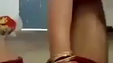 Married wife in bra gagging lover dick viral MMS