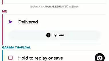 Bangladeshi girl Garima shows round boobs on video call