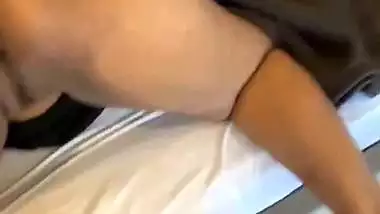 Indian porn of a big boob lady fucking in a hotel room