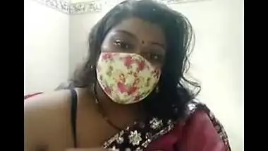 Big boobs bhabi live on can with saree