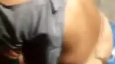 Mature Desi XXX couple takes their home sex video in the garage MMS