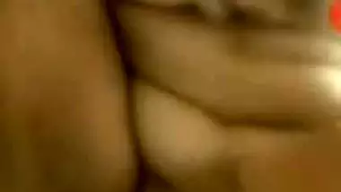 Crazy Indian wife cheating VC sex show on mobile