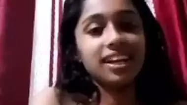 Firm boobs mallu GF removing bra and topless video call