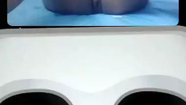 Tamil girlfriend sits naked for boyfriend to masturbate