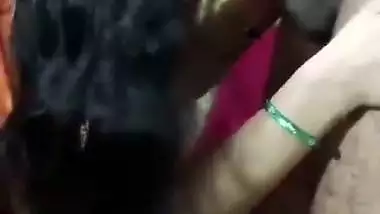 Madurai lady gives a Tamil blowjob to her brother in law