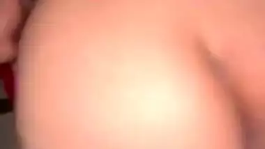 Rough Indian doggy sex of sexy ass girlfriend MMS