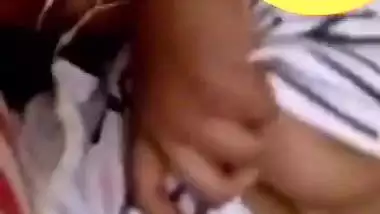 Shy Indian teen nagna video call