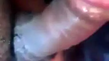 Indian girl give blowjob to her friend