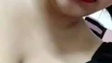 Gen Z Bengali girl big boobs licking viral live cam
