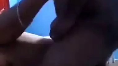 Malayalam sex video of a couple in a missionary position