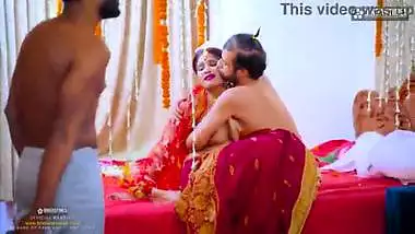 Desi busty new bride fucked by her ex-boyfriend in front of her husband( HIndi Audio )