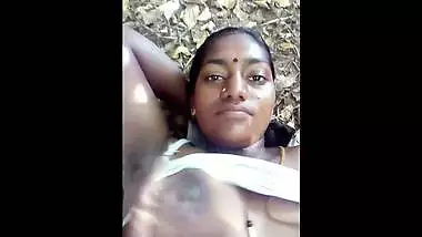 Outdoor naked video of a local prostitute