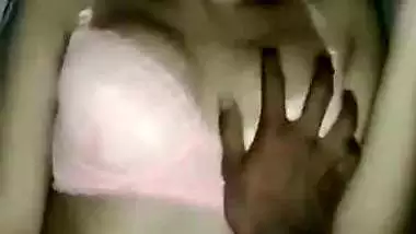 Desi xxx video of a guy fucking his hot GF in bed