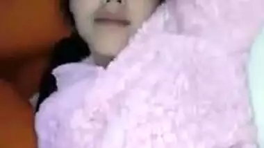 People can check out Desi girl's pussy even though porn video is short