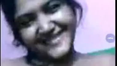 Lustful nude Desi MILF touches her boobs and gets ready for XXX