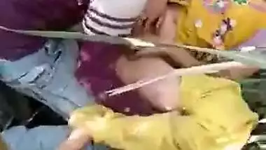Desi village randi fucking and sucking outdoor with young guys and clear Hindi audio part 2