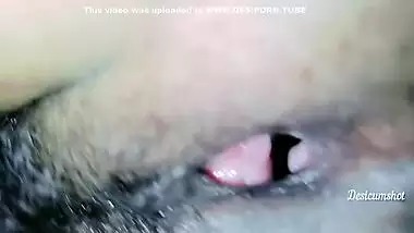 Hot Desi Housewife Pushpa Got Dried By Her Stepson In Doggy Style And Desi Pussy Massage