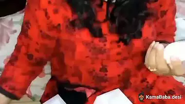 Guy records his desi porn with his slut stepmom