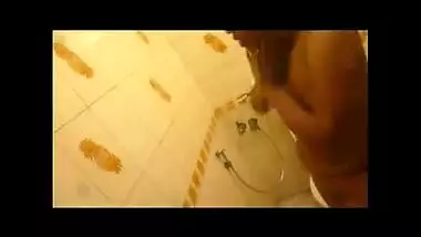 Tami girl bathing