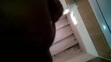 Shameless desi girl spreading ass in bath