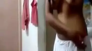 Upcoming model actress Shreya nude strip show