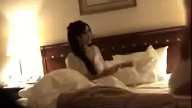 First time sex mms of a beautiful bride and her horny husband