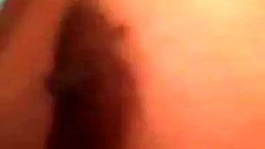 Desi wife tries hard to look XXX showing off her natural boobs