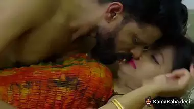Jija chews his Sali’s juicy boobs in Hindi bf video