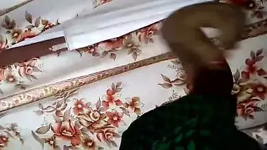 Rangpur college girl playing with boobs and pussy