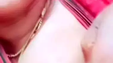 Cheating bhabhi shows boobs and pussy to secret lover