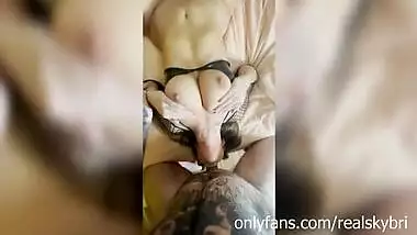 Sky Bri and Lena the Plug Share Adam 22's Cock! - Real Sky Bri