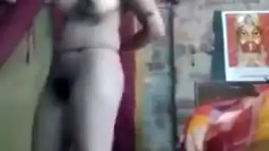 Indian village after bath nudes