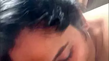 Busty wife Sneha blowjob and big boobs showing