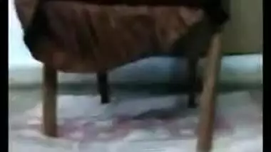 Masked Desi gal masturbates with XXX toy and ends solo sex with pissing