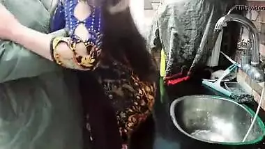 Indian Village Maid Fucked in Kitchen Owner Took Advantage When She Working Alone in Kitchen