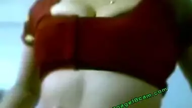 Telugu sex videos of a hot bhabhi having fun with husband’s boss